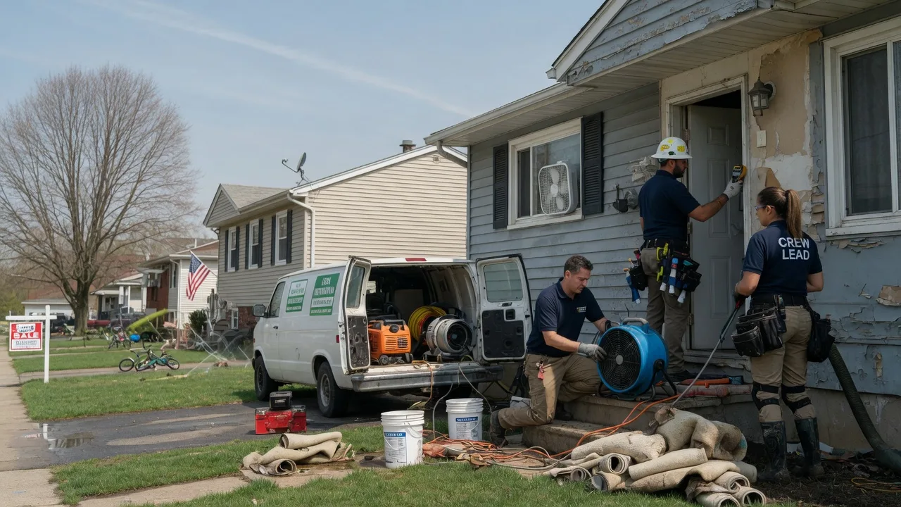 Flood Cleanup in Mount Pleasant, NC near me